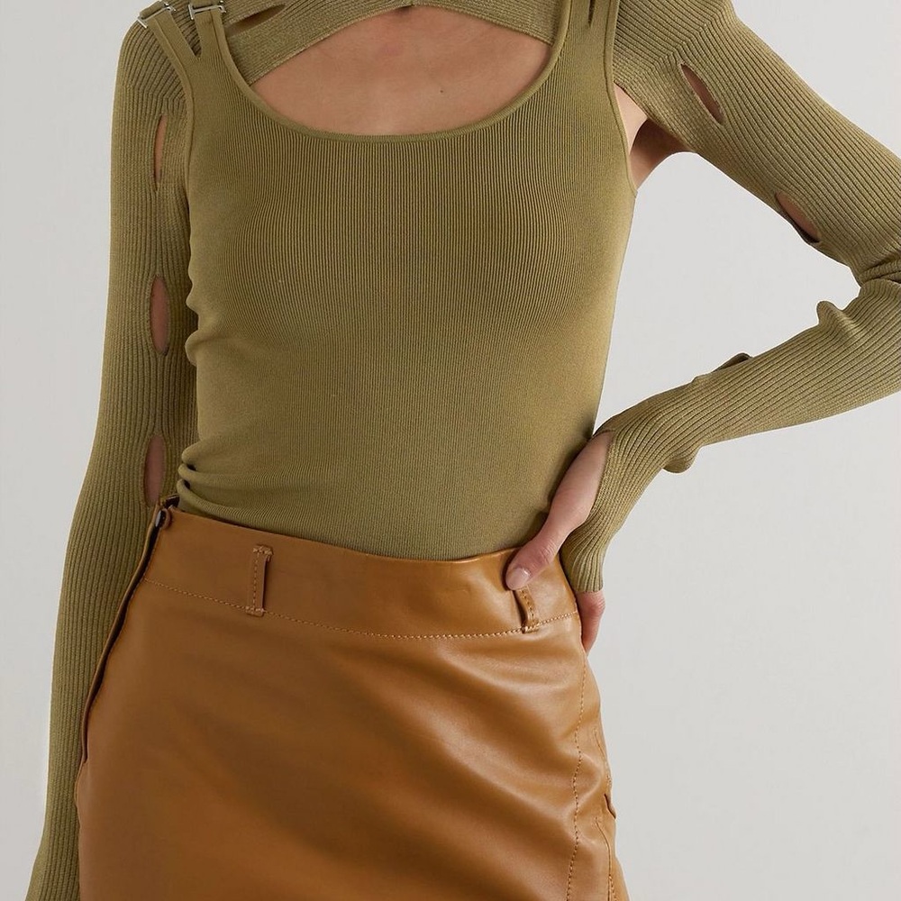 Dion Lee convertible cutout two piece tank and bolero top